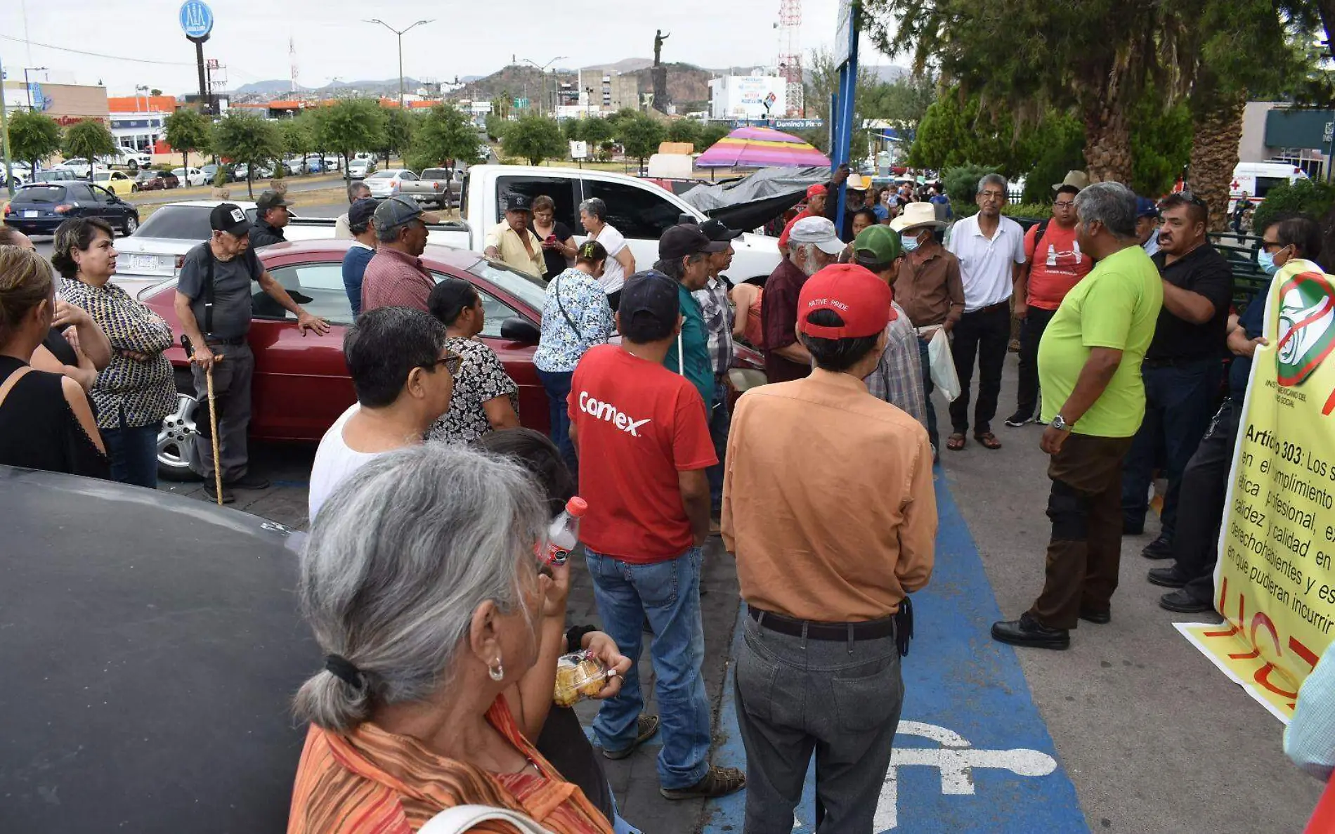 Manifestación IMSSJavier